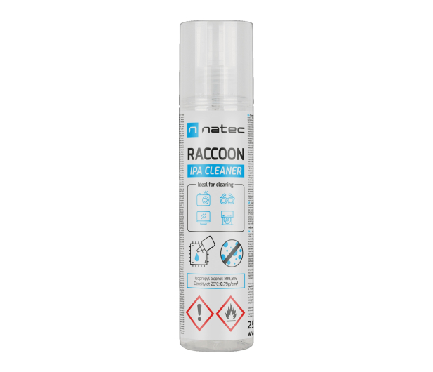 Natec Raccoon IPA cleaner spray 250ml Alkohol izopropylowy - 1535117 - zdjęcie